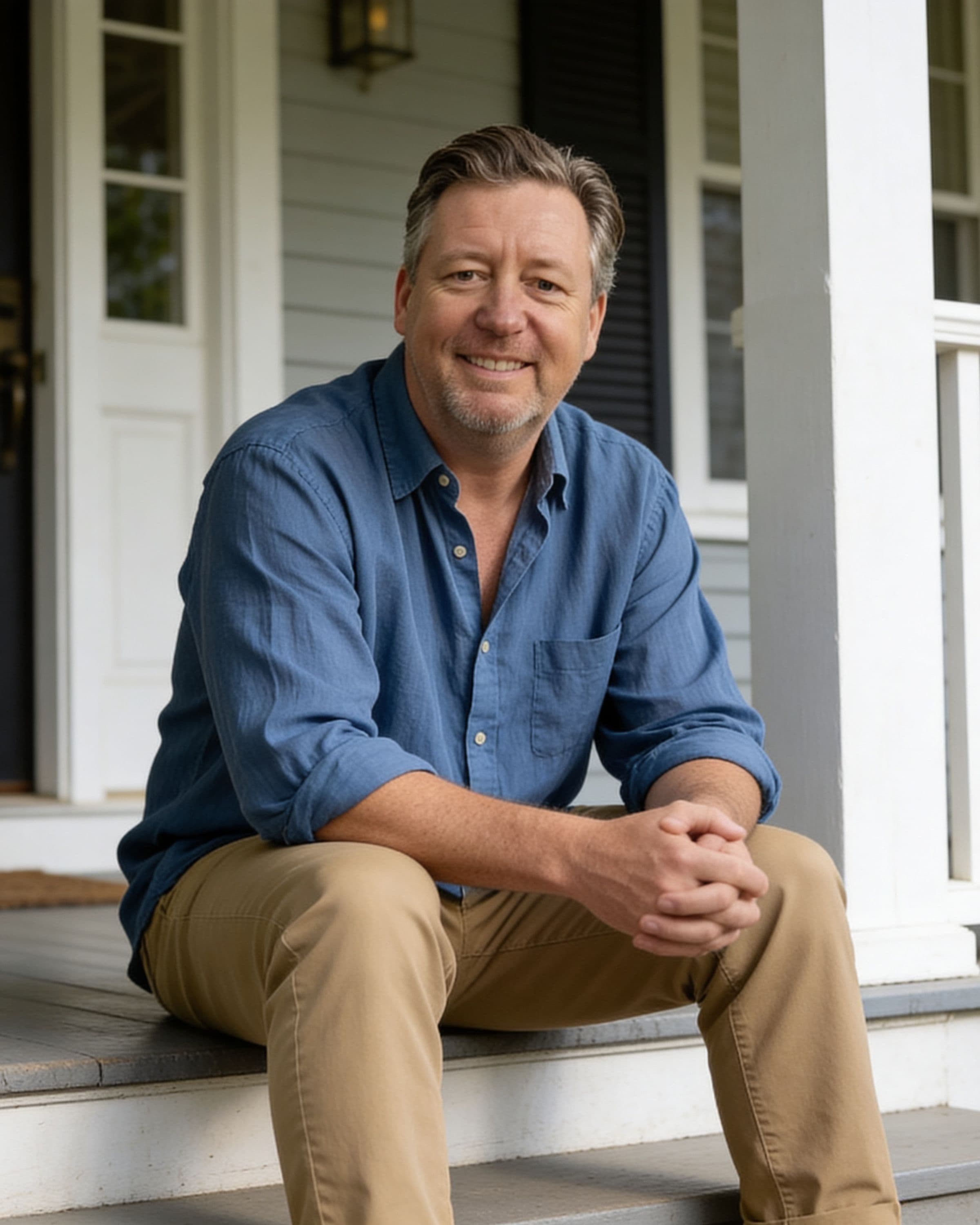 Portrait of Ed Mathews, founder of Clark St Capital